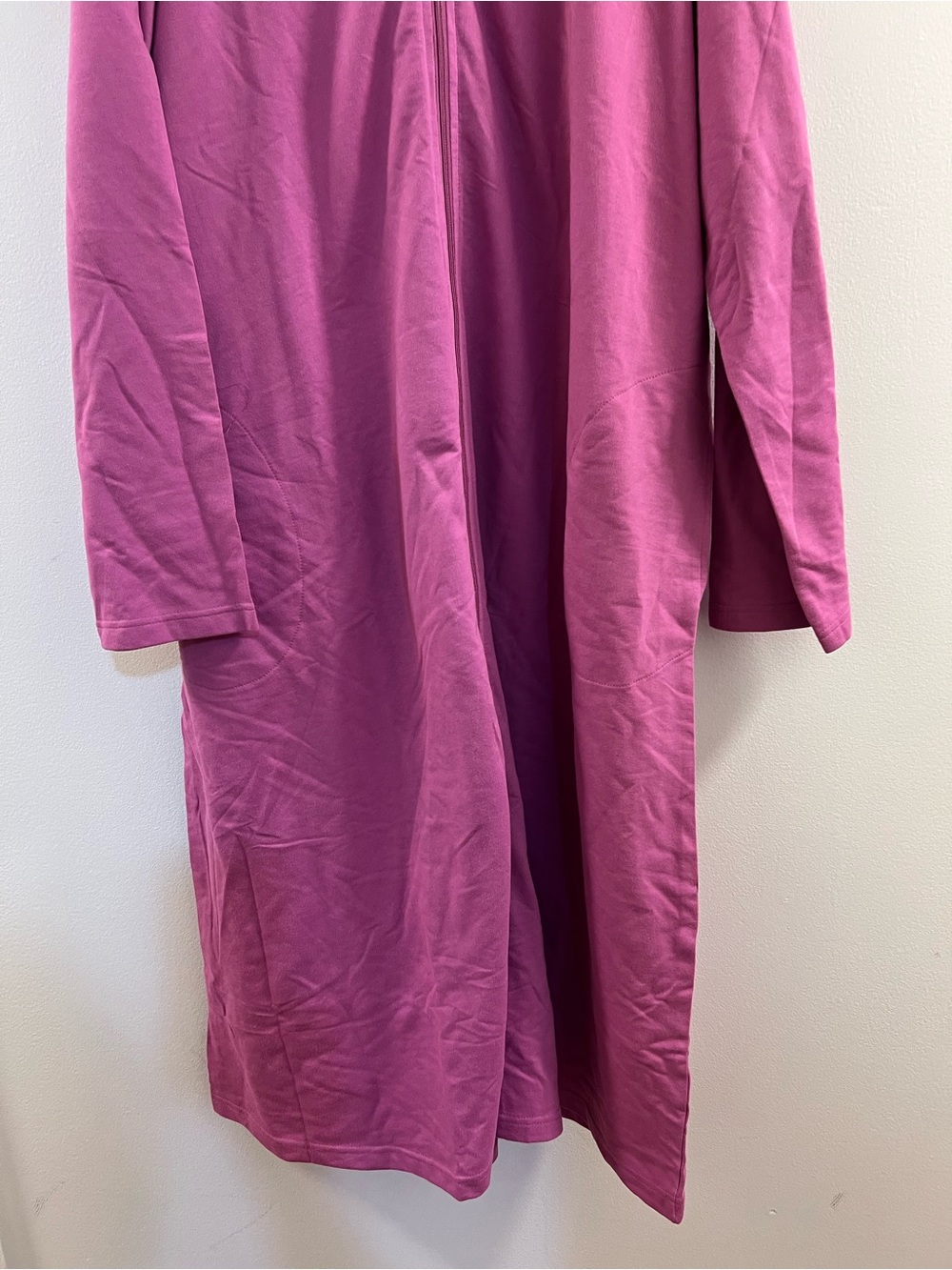 Easy Essentials Hooded Zip Front Robe - Picture 10 of 14